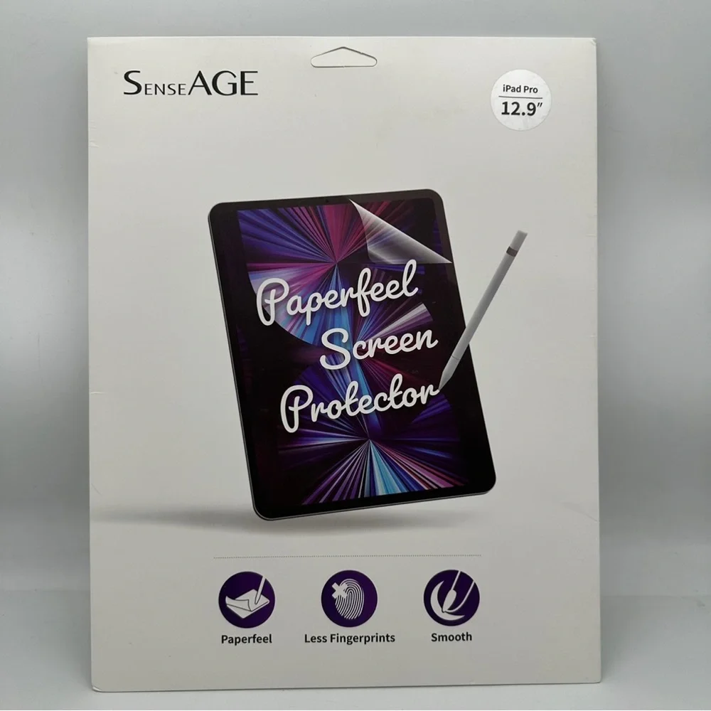 2 Pack Paperfeel iPad Pro 12.9” Screen Protector Anti Glare Waterproof Lot of 2